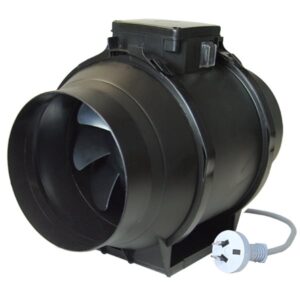 FANTECH In-Line Provent series 150mm with Run-on Timer RIL-150TSW