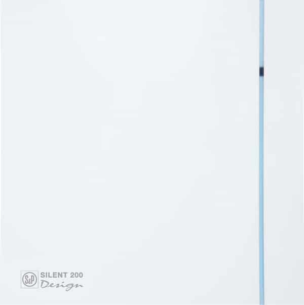 FANTECH Silent Design wall mounted fan 300mm c/w timer and humidistat White SILDES300CHZ3C-W