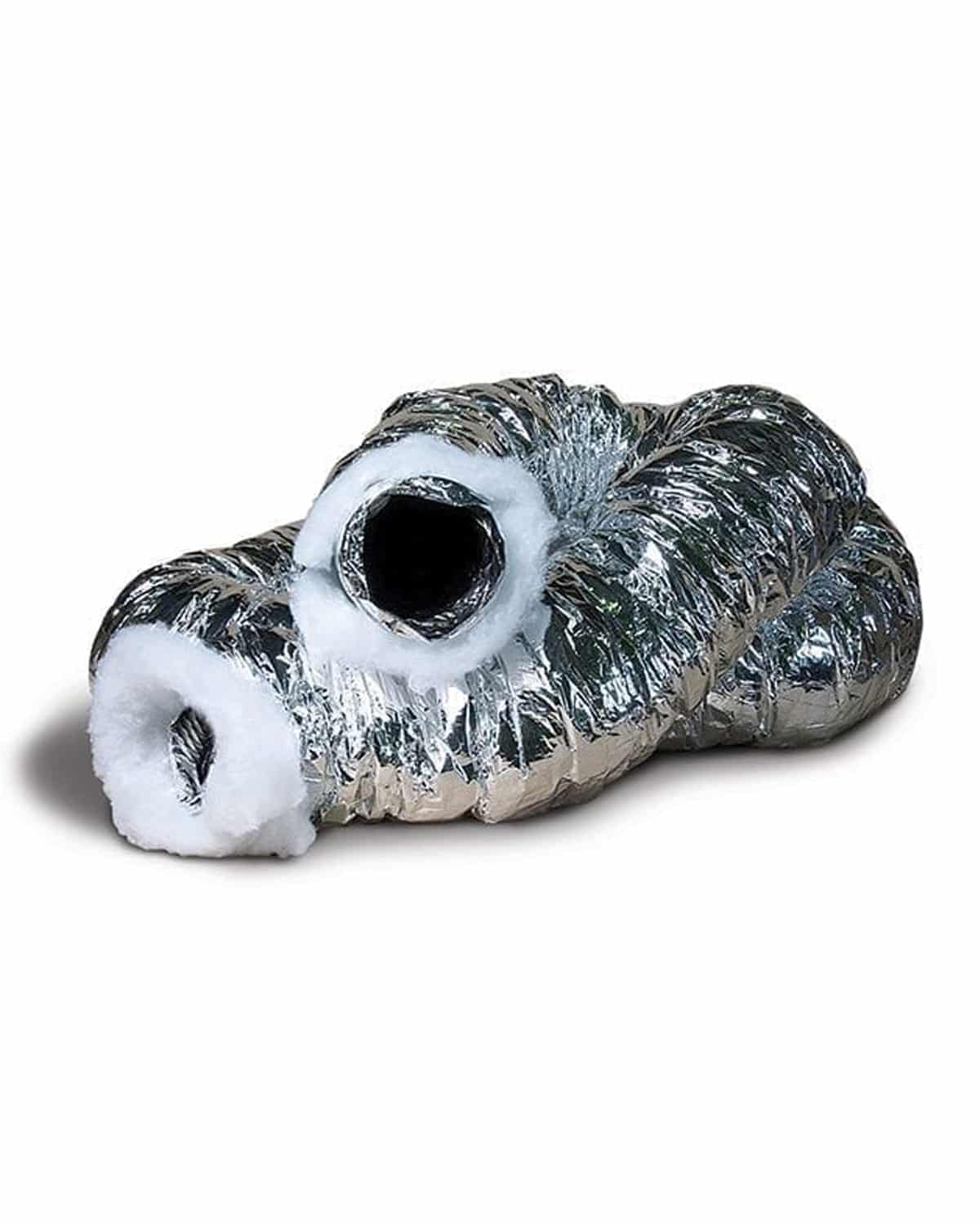 FANTECH Insulated flexible ducting 200mm dia x 6mtrs long DUCT200INS-6M
