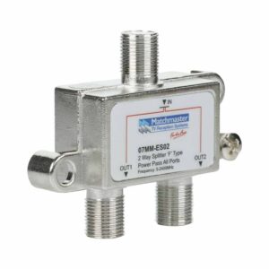 MATCHMASTER SPLITTER 2 WAY ALL PORT POWER PASS 2400MHZ : 07MM-ES02