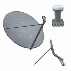 MATCHMASTER 120 CM SATELLITE DISH KIT WITH TIN MOUNT FOXTEL APPROVED : 13MM-120CMKIT-TIN