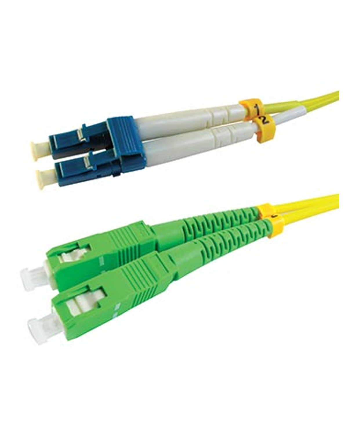 MATCHMASTER PATCH CORD OS2 SCA-LC DUPLEX 10M : 20MM-PS2DLCSCA-10