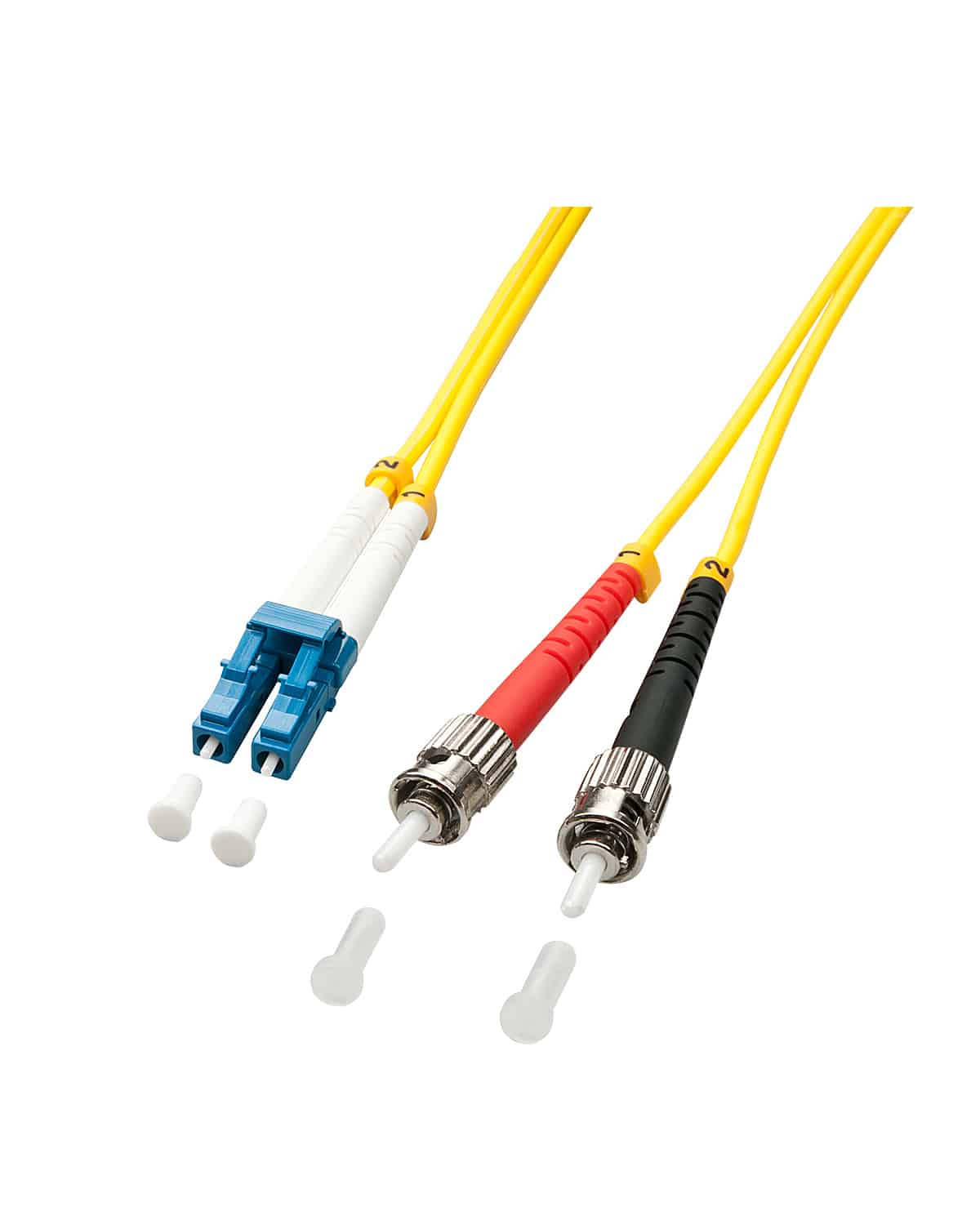 MATCHMASTER PATCH CORD OS2 LC-ST DUPLEX 10M : 20MM-PS2DLCST-10