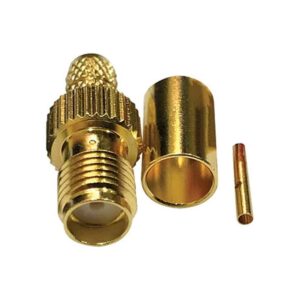 MATCHMASTER SMA CRIMP SOCKET FOR RG58 AND LMR/LL195 CABLE : 56MM-SMA58F