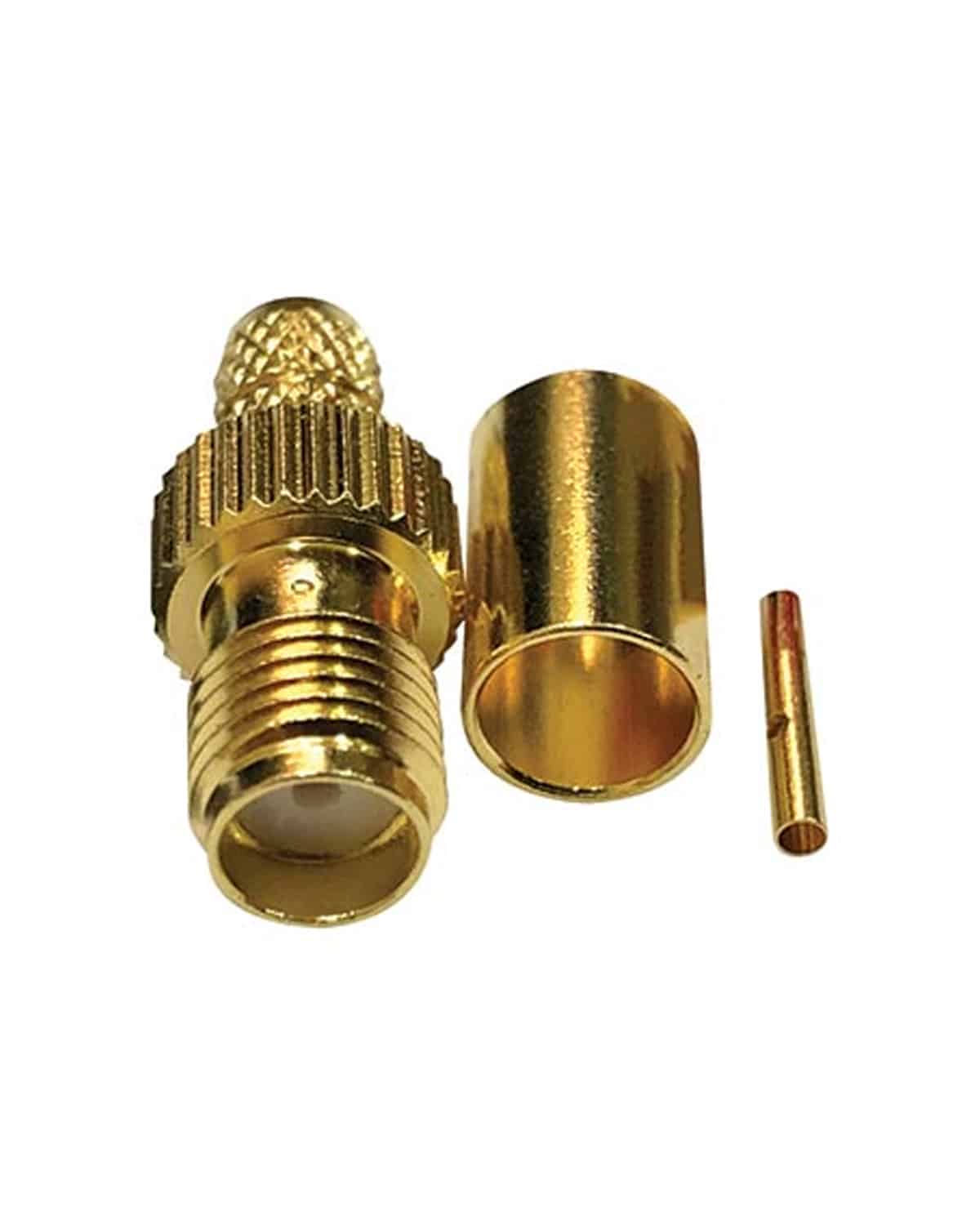 MATCHMASTER SMA CRIMP SOCKET FOR RG58 AND LMR/LL195 CABLE : 56MM-SMA58F