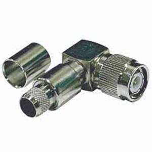 MATCHMASTER TNC PLUG RIGHT ANGLED SPRING FINGER LL-LMR400 : 56MM-TNC400RA