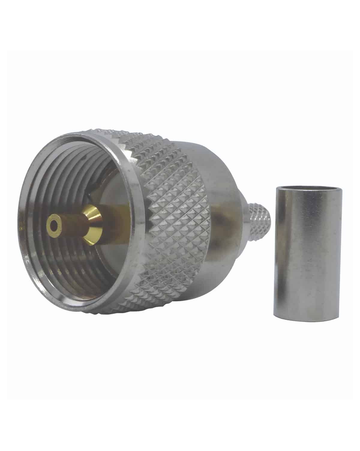 MATCHMASTER UHF PLUG - PL259 CRIMP RG58 : 56MM-U058