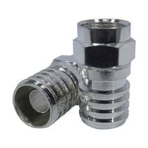 MATCHMASTER CONNECTOR RG6 CRIMP 10 PACK : DA-F6M