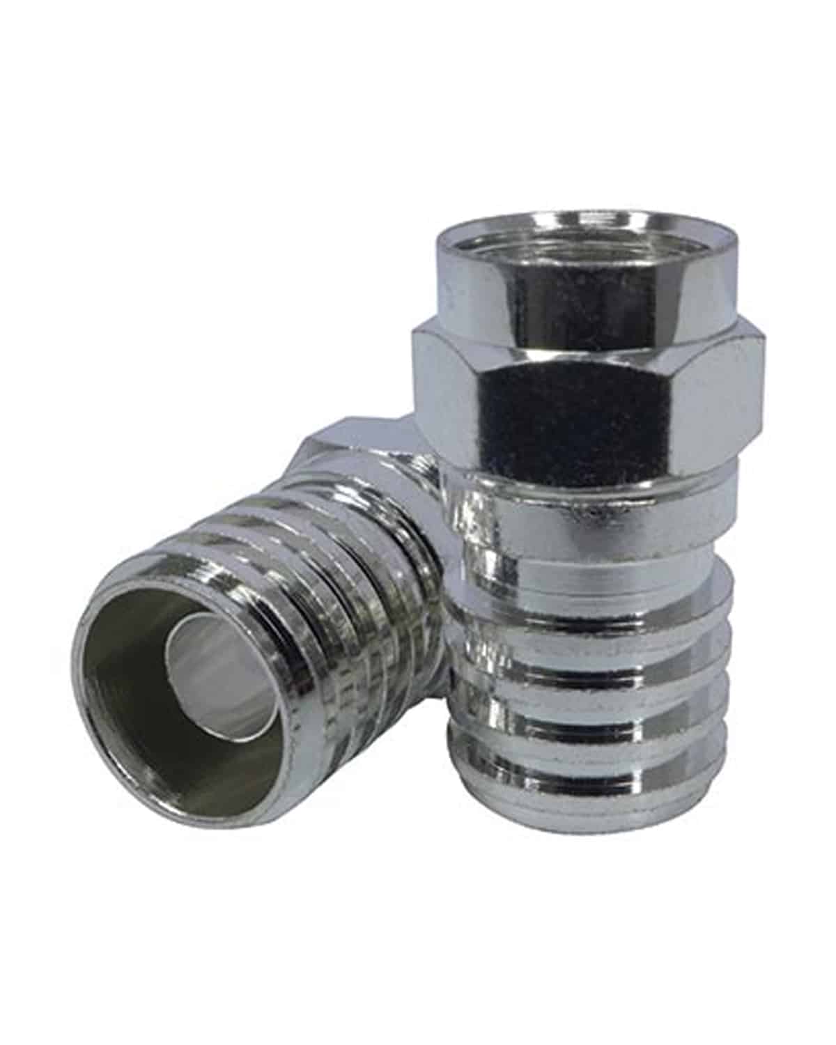 MATCHMASTER CONNECTOR RG6 CRIMP 10 PACK : DA-F6M