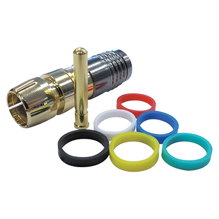 MATCHMASTER CONNECTOR RG59SDI RCA HDTV (25 Pack) : 08MM-HD59R