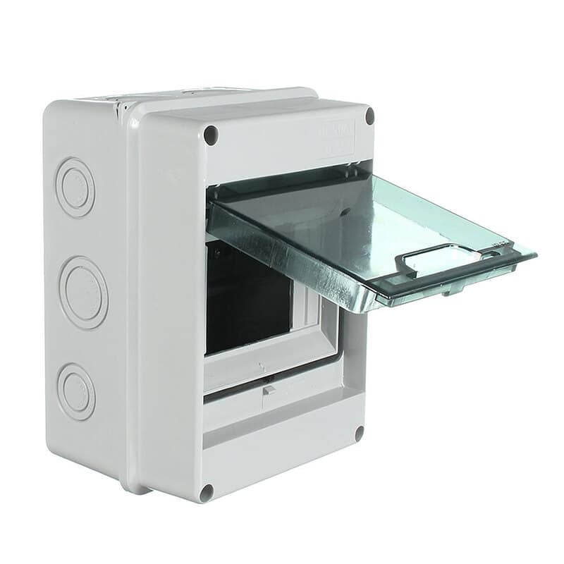 NLS 30765 | 5 POLE SURFACE MOUNT WEATHERPROOF SWITCHBOARD IP65