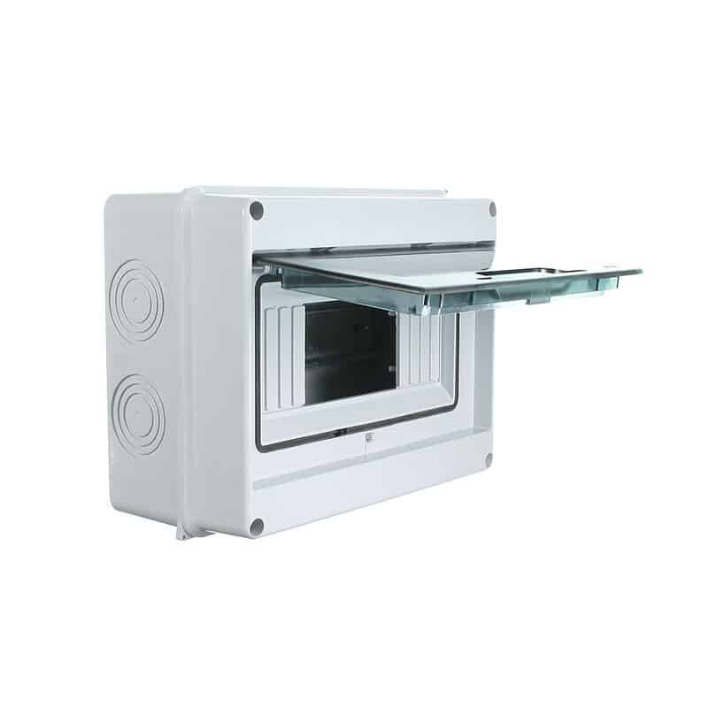 NLS 30766 | 8 POLE SURFACE MOUNT WEATHERPROOF SWITCHBOARD IP65