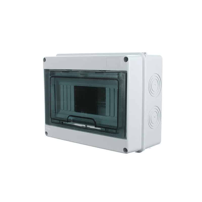 NLS 30766 | 8 POLE SURFACE MOUNT WEATHERPROOF SWITCHBOARD IP65
