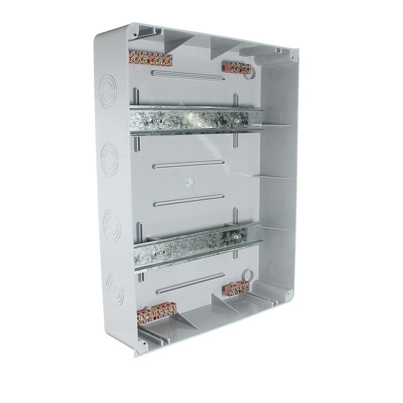 NLS 30769 | 24 POLE SURFACE MOUNT WEATHERPROOF SWITCHBOARD IP65