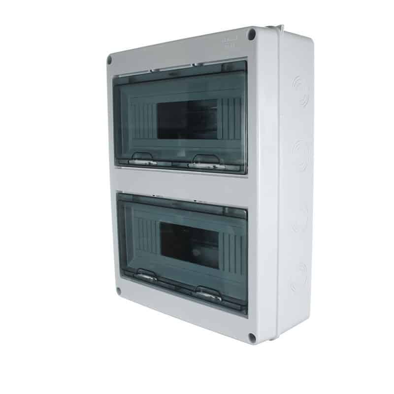 NLS 30769 | 24 POLE SURFACE MOUNT WEATHERPROOF SWITCHBOARD IP65