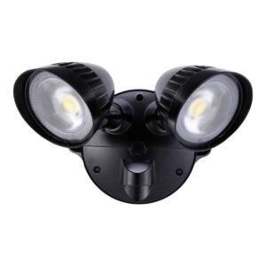 HOUSEWATCH LED SPOTLIGHT 2 X 20W (BLACK) 55-243