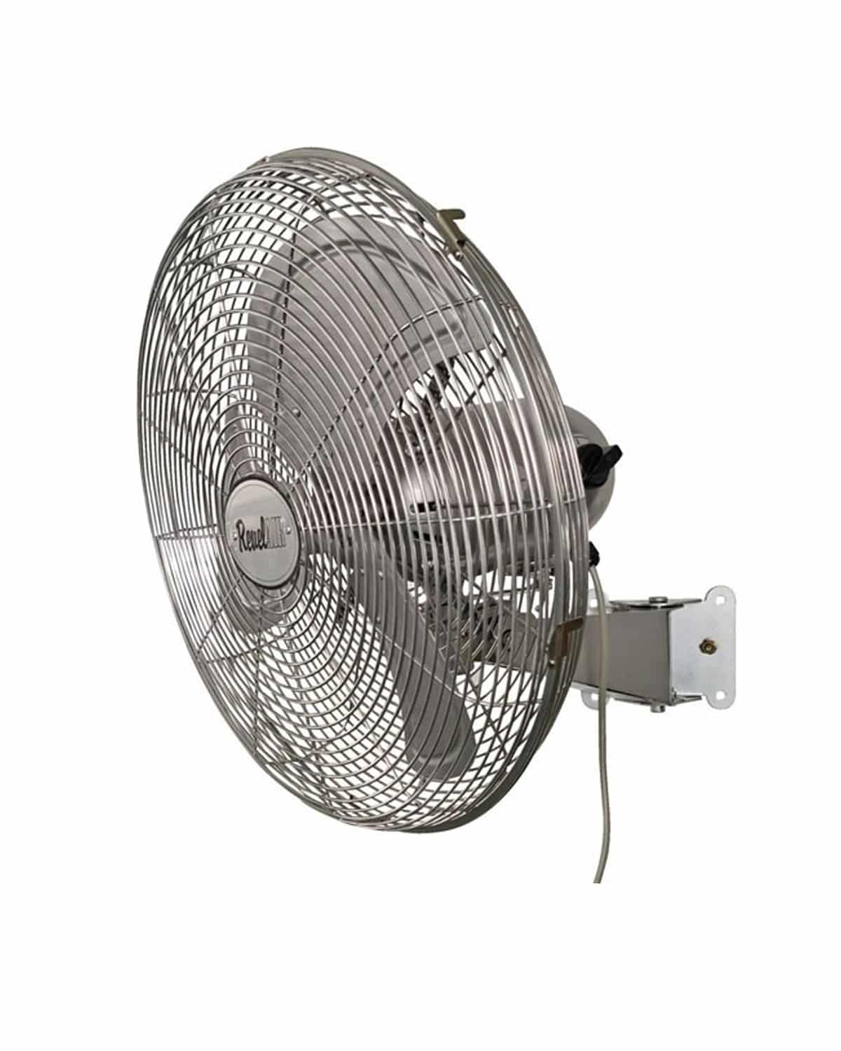REVELAIL WALL MOUNT FAN 458MM 3 SPEED OSCILLATION MOTOR REV203MG