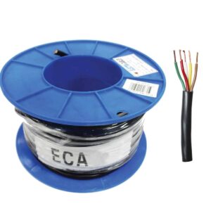 0.64mm² Unconfirmed Automotive trailer multicore cable 32/32V / 100V DC 100m ECA25-100