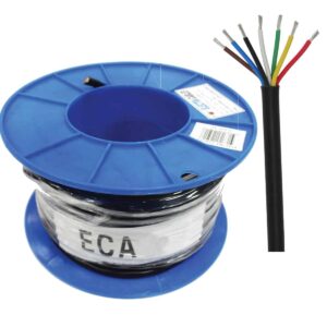 0.64mm² Unconfirmed Automotive trailer multicore cable 32/32V / 100V DC ECA27-100