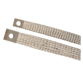 CABAC 100 Amp Cu Braid 300mm Long M10 Studs.CAB100A-300M10