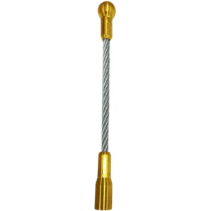 MSSPOWER 11mm RODDER FLEX END-WIRE ROPE STYLE (1/each)