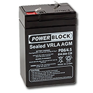 Powerblock 6V 4.5Ah T1 PB6/4.5-UNI