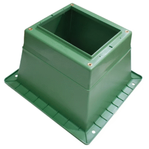 KULAK Pillar Base LARGE Mouth + D-Bolts- Green (1/each) PBBL-G-I-CWK