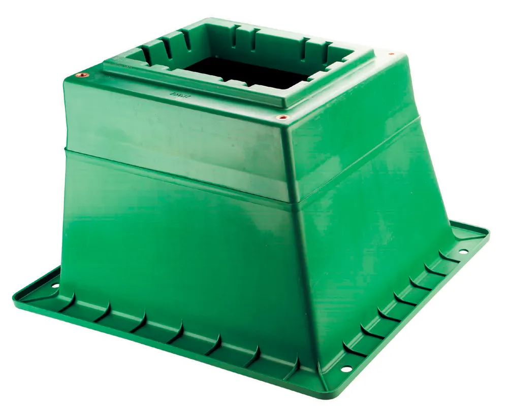 KULAK Pillar Base With D Bolt Kit - Green (1/each) PBB-G-IM-CWK