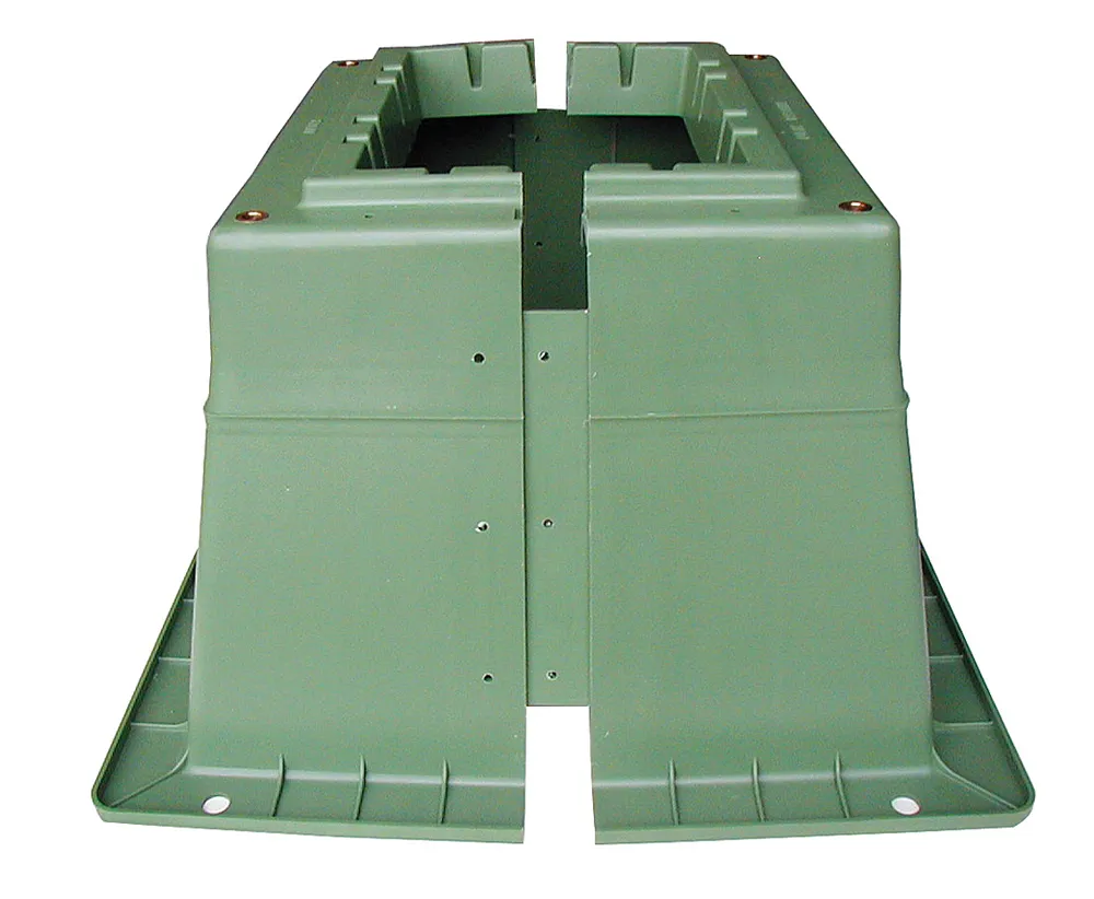KULAK Split Base Green with Assembly Kit (1/each) SBK-G-IM-SDK