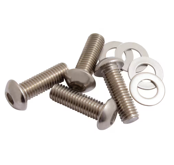 KULAK M10X30 BUTTON HEAD BOLT AND WASH KIT (1/each) BUTM10K