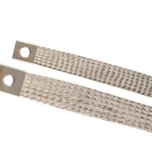 CABAC 450 Amp Cu Braid 400mm Long M12 Studs (1/each) CAB450A-400M12
