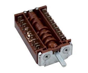 ROTARY SWITCH KIT 16A 240V OFF + 5 ON