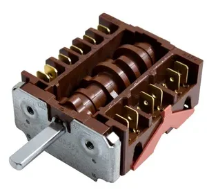 ROTARY SWITCH KIT 16A 240V OFF + 4 ON