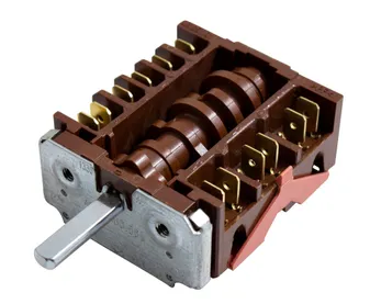 ROTARY SWITCH KIT 16A 240V OFF + 4 ON