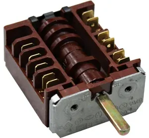 ROTARY SWITCH KIT 16A 240V OFF + 5 ON