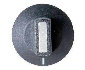 KNOB 50MM OFF MARK 180 DEG ANG NO CLIP