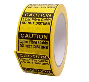 FIBRE OPTIC CABLE WARNING TAPE 66m ROLL