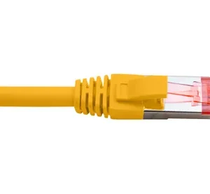 PATCH LEAD C6A SFTP LSZH SLIM 1.0MYELLOW