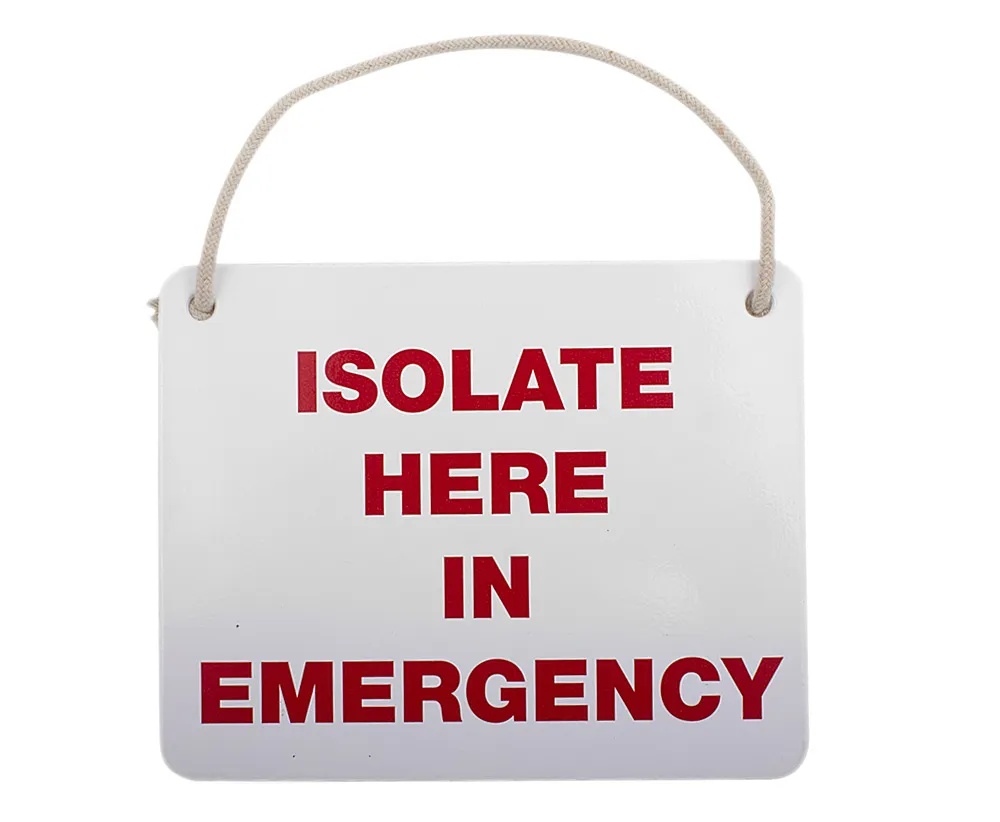 ISOLATE SIGN