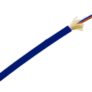 6F Indoor/Outdoor Riser Cable OM4 Blue