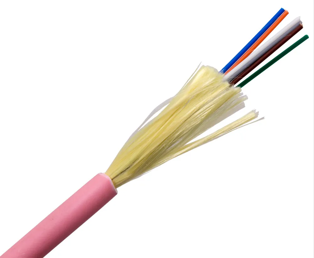 6F Indoor/Outdoor Riser Cable OM4 PINK