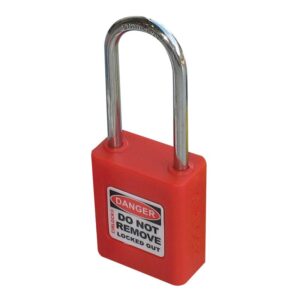 Cirlock Stainless Steel Safety Lockout Padlock - 50mm Shackle (Red) CIRSLP450-RED