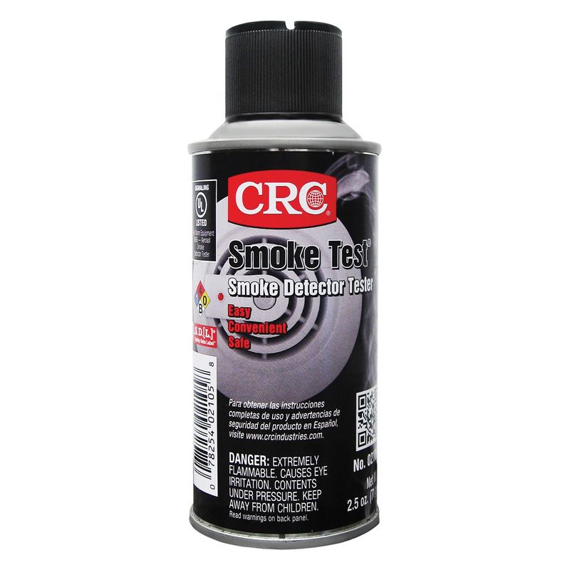CRC Smoke Test Brand Smoke Detector Tester 70g CRC2105