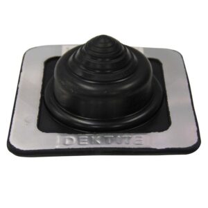 Flashing #1, 5-55mm Pipe 139 x 139mm Base, Black Premium DEKDFE101B