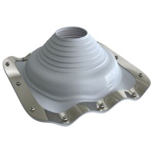 Flashing #1, 5-55mm Pipe 139 x 139mm Base, Grey Premium DEKDFE101G