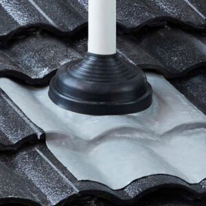 Flashing, Rapid Black EPDM 6-50mm Antenna/Solar, 280 x 450mm DEKDRF100GB-A