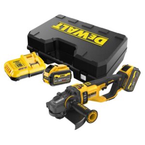 DEWALT 54V XR FLEXVOLT 230mm Angle Grinder - 9.0Ah Kit DEWDCG460X2-XE
