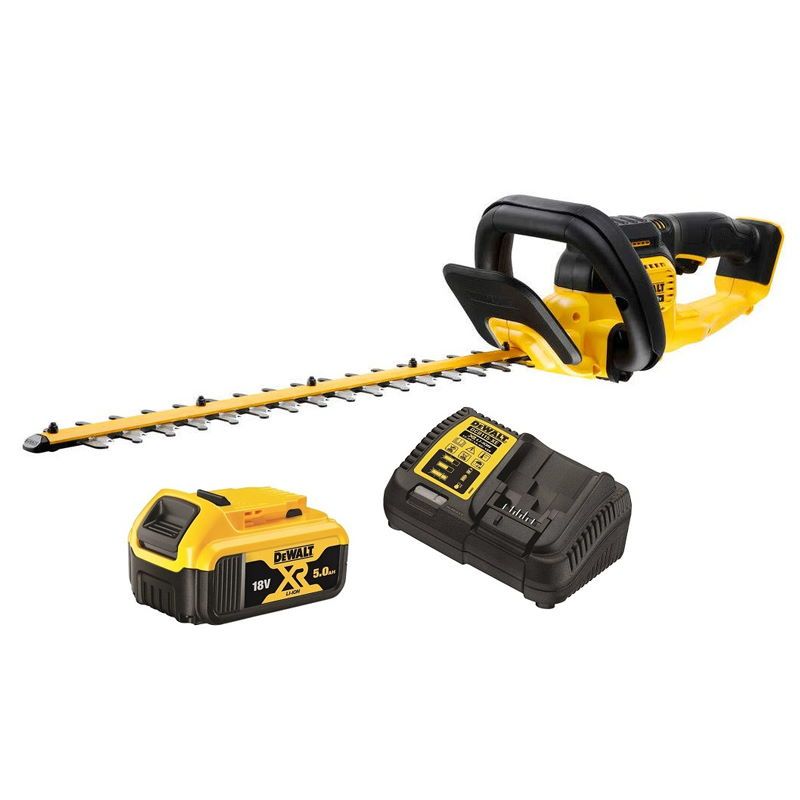 DEWALT 18V 550mm Hedge Trimmer Kit DEWDCMHT563P1-XE