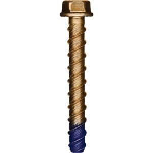 DEWALT Bluetip Zinc Hex 8X60mm (Pack of 4) DEWDFMBT860-H