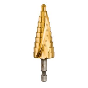 DEWALT EXTREME Impact Step Drill Bit 14mm-25mm 2mm Steps DEWDT5030-QZ